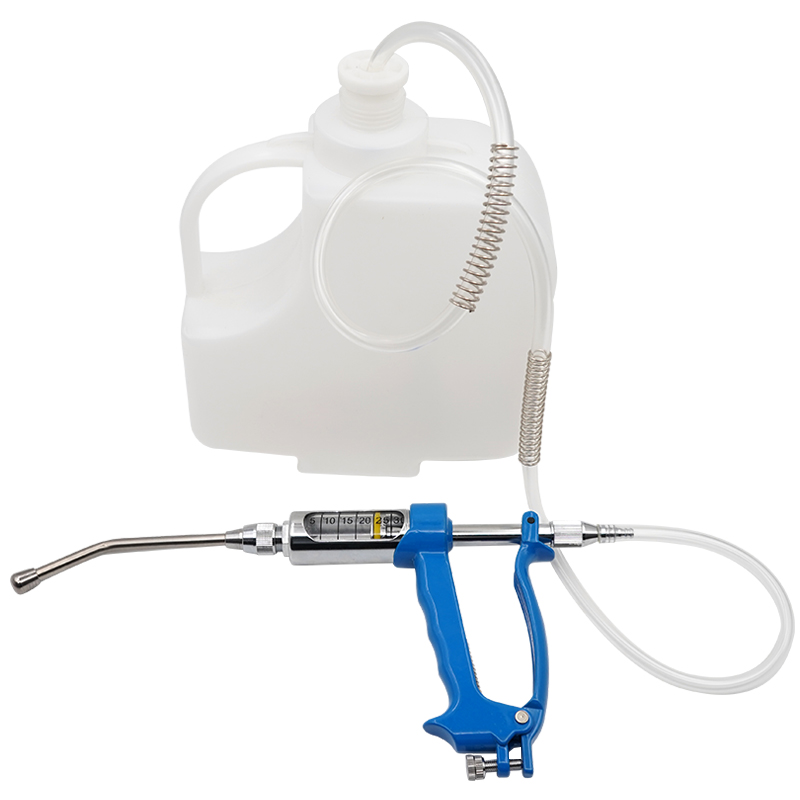 Veterinary Syringe Gun - 5/10/20/30ml Animals Metal Drench Gun Automatic