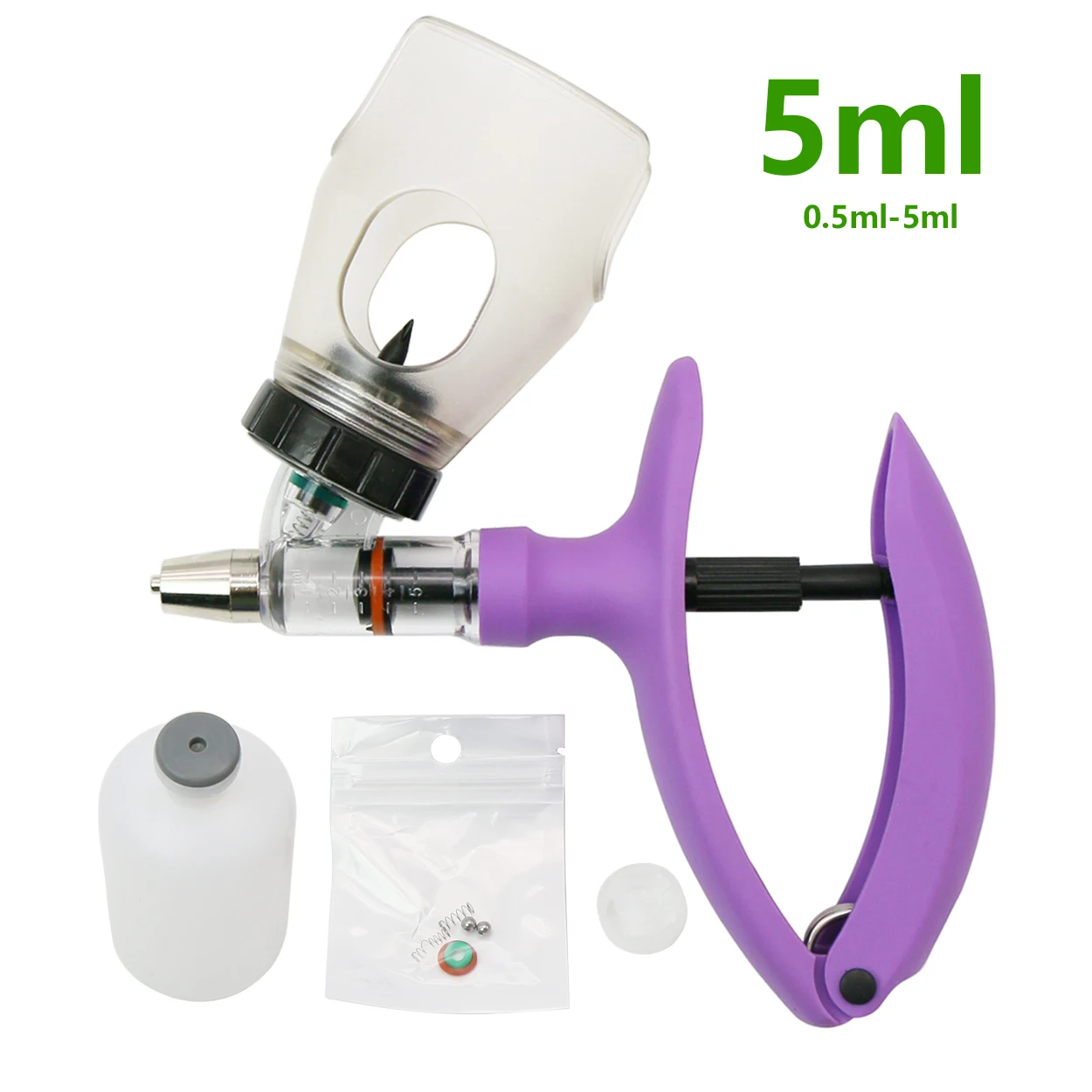 1 Pc 2/5ml Automatic Veterinar - Veterinary Syringe Gun recension och pris