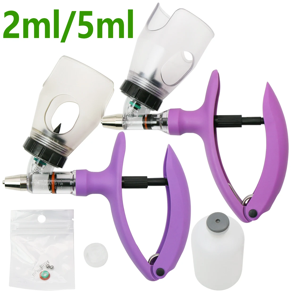 1 Pc 2/5ml Automatic Veterinar - Veterinary Syringe Gun recension och pris
