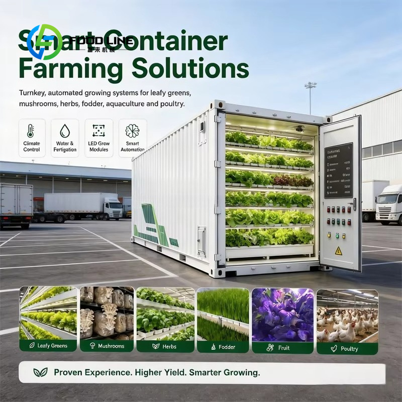 Hydroponic Container Farm for  - Farming Agriculture Project recension och pris