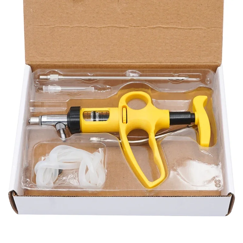 1 Pc Livestock Continuous Inje - Veterinary Syringe Gun recension och pris