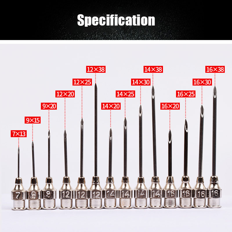 10pcs Stainless Steel Veterina - Veterinary Syringe Gun recension och pris