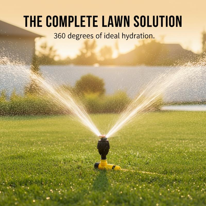 Automatic Rotating Sprinkler 3 - Agriculture Farming Degree recension och pris