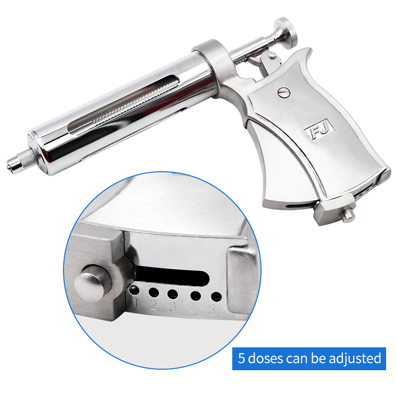 50ml Stainless Steel Semi-Auto - Veterinary Syringe Gun recension och pris