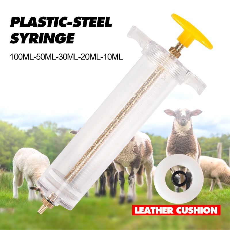 10/20/30/50/100ml Adjustable D - Veterinary Syringe Gun recension och pris