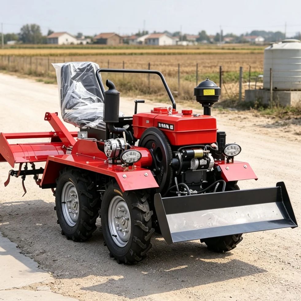 Customized 4‑Wheel 4WD Rotary  - Farming Equipment For Agriculture recension och pris