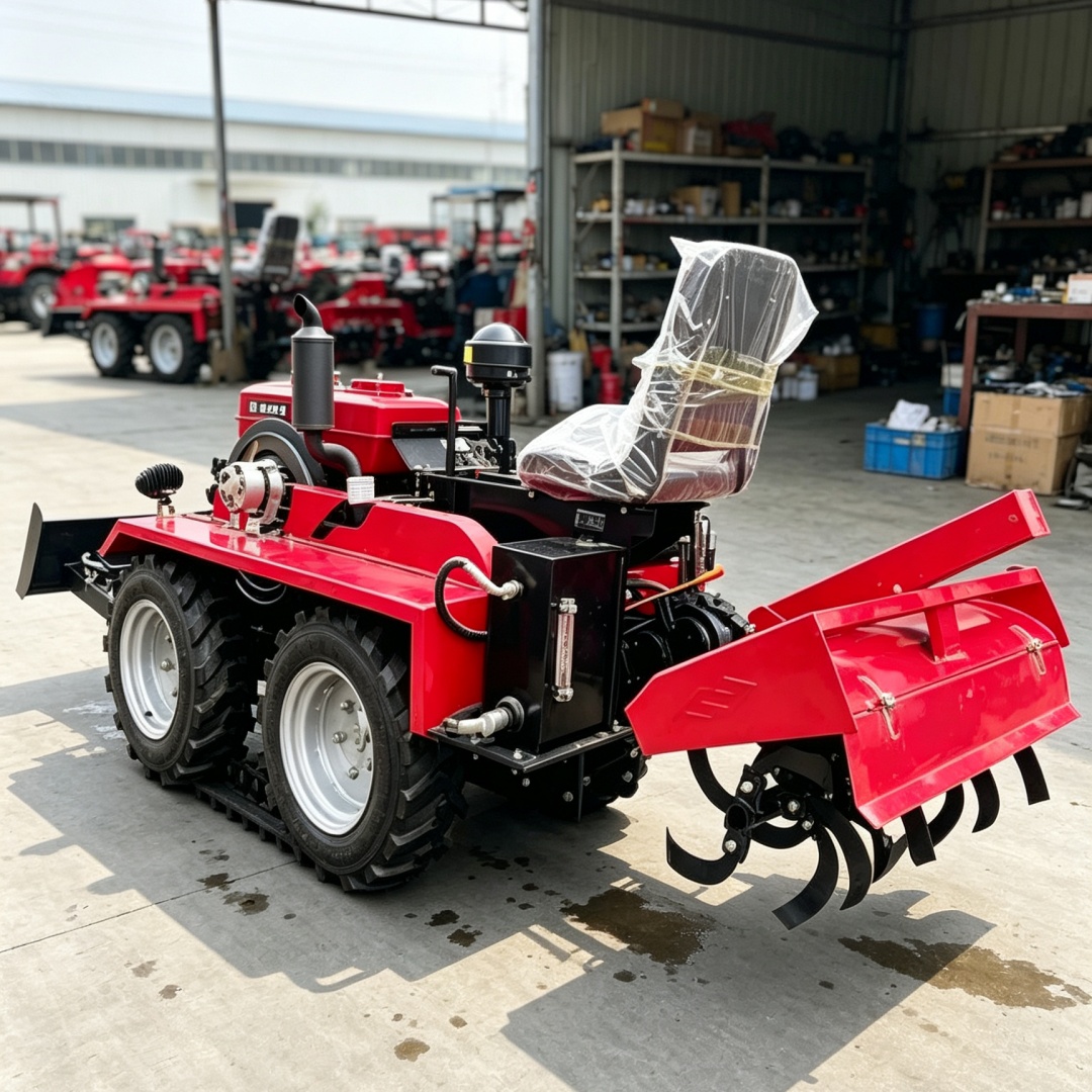 Customized 4‑Wheel 4WD Rotary  - Farming Equipment For Agriculture recension och pris