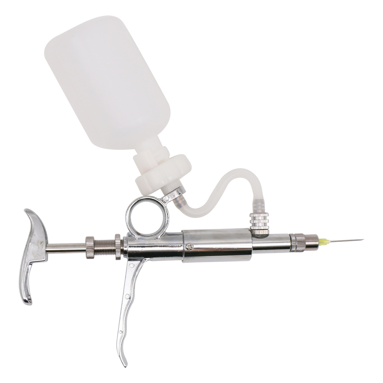 1 Pcs 5ml Livestock Automatic  - Veterinary Syringe Gun recension och pris