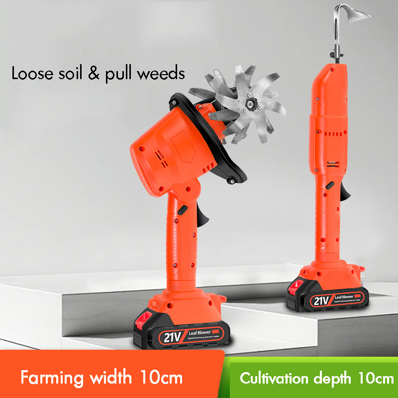 Cordless Electric Tiller 1.5Ah - Farming Equipment For Agriculture recension och pris