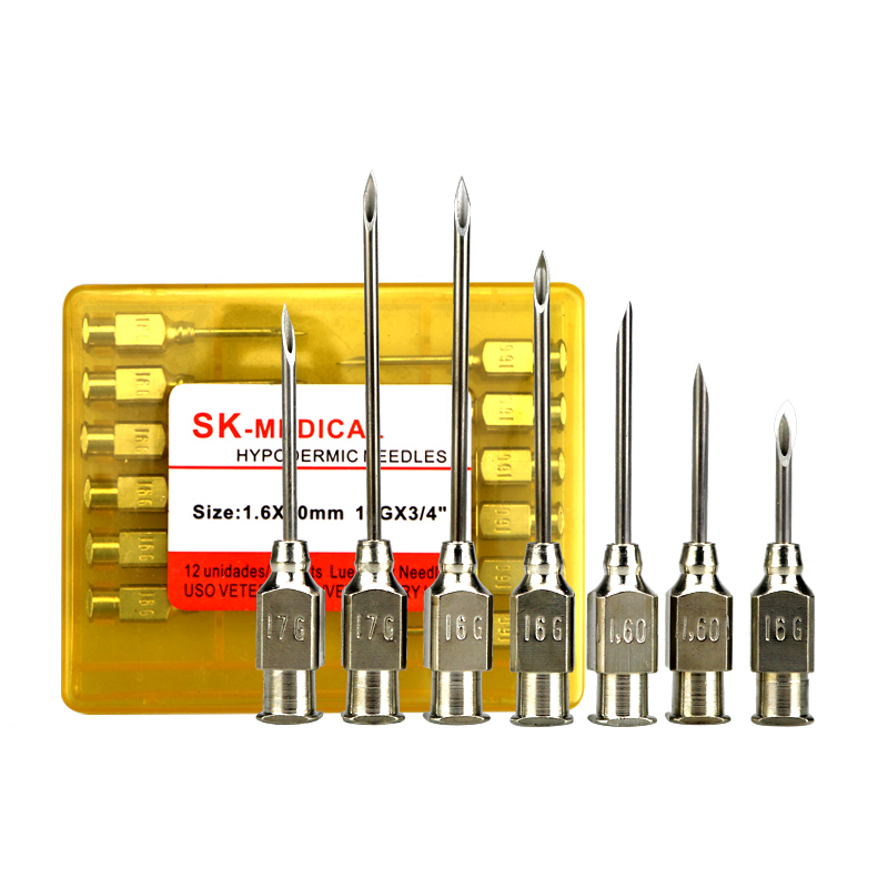 10 Pcs/Boxs Farm Animals Stain - Veterinary Syringe Gun recension och pris