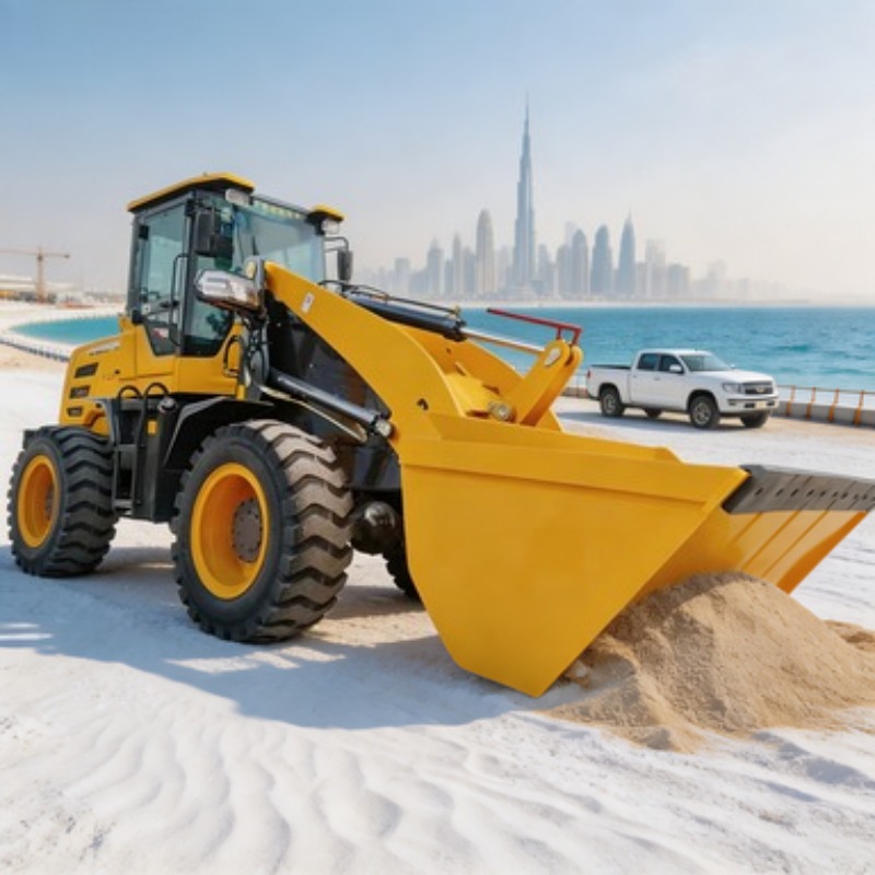 4WD Mini Front Loader Wheel Ma - Farming Agriculture Project recension och pris