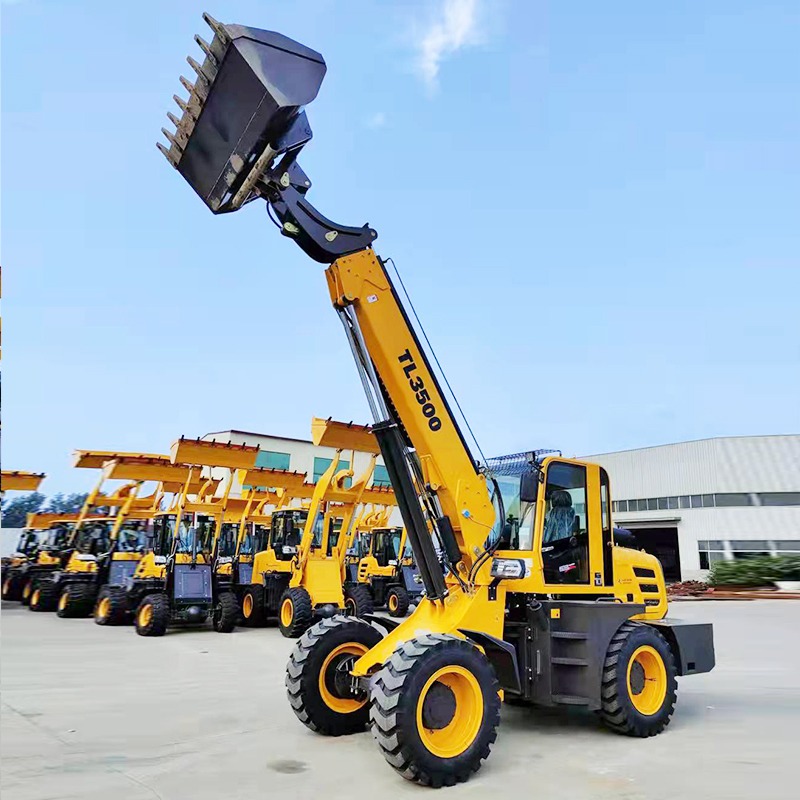 4WD Mini Front Loader Wheel Ma - Farming Agriculture Project recension och pris